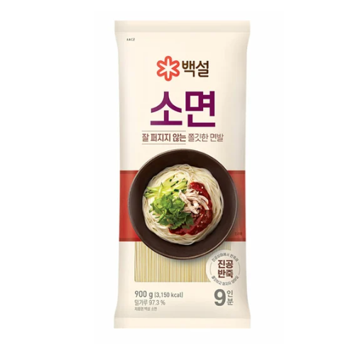 CJ ベクスル 韓国風細麺 900g*15/씨제이 백설 소면