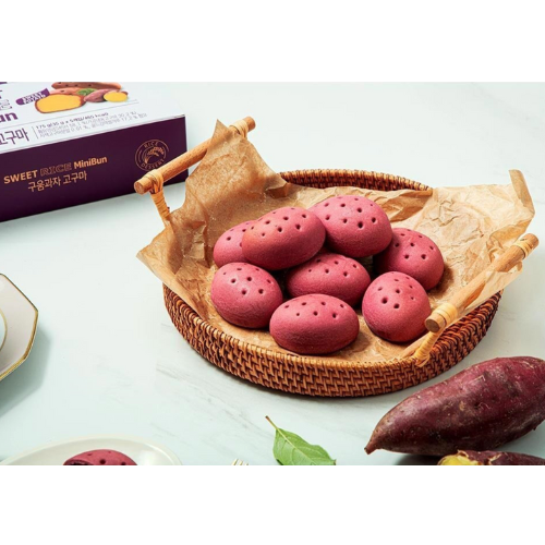 BAKED RICE MANJU (SWEET POTATO)175g(5ea)*12/화과방 구움과자 고구마