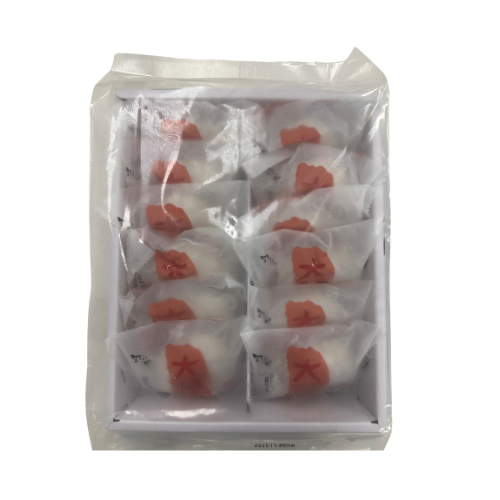 (预购) 冷冻糯米麻糬全豆核桃70g*25/(선주문) 냉동 생지 통팥 호두 찹쌀떡