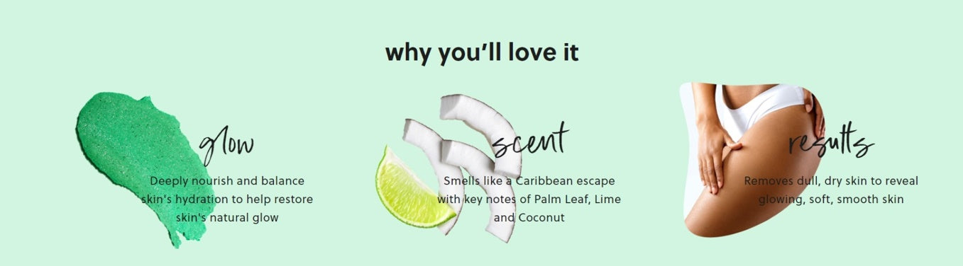 Tree Hut Coconut Lime Shea Sugar Scrub 510g /트리헛 바디스크럽 코코넛 라임