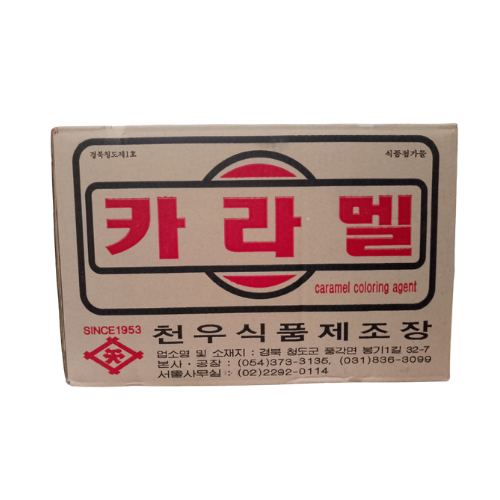 CARAMEL SAUCE 2.7L*5/천우 캬라멜 소스