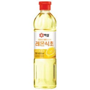 CJ BEKSUL LEMON VINEGAR 900ML*15/백설 레몬식초 900ml*15
