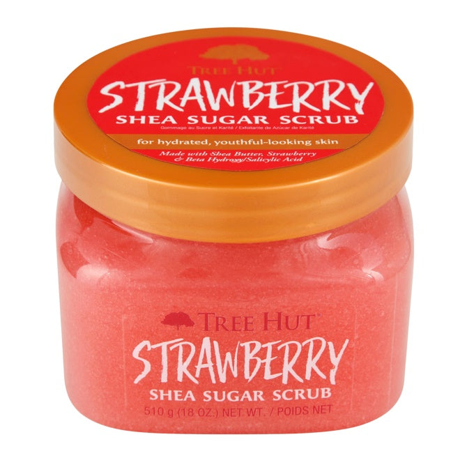 Tree Hut Strawberry Shea Sugar Scrub 510g / 트리헛 바디스크럽 스트로베리