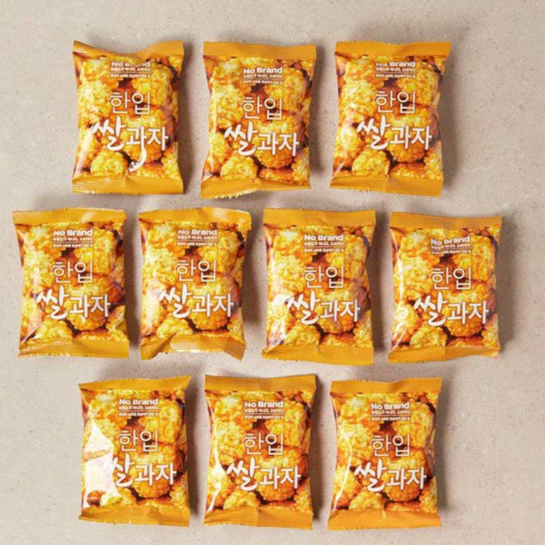 No Brand Bite-sized rice cracker 250g/노브랜드 한입 쌀과자 250g