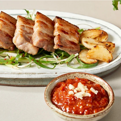 CJ SEASONED SOYBEAN PASTE (FERMENTED) 500g*20/씨제이 해찬들 사계절 쌈장