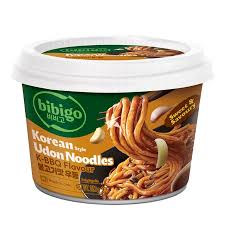 CJ bibigo K-CUP UDON KOREAN TTEOKBOKKI FLV 187g*6/씨제이 비비고 K-우동컵면 떡볶이맛