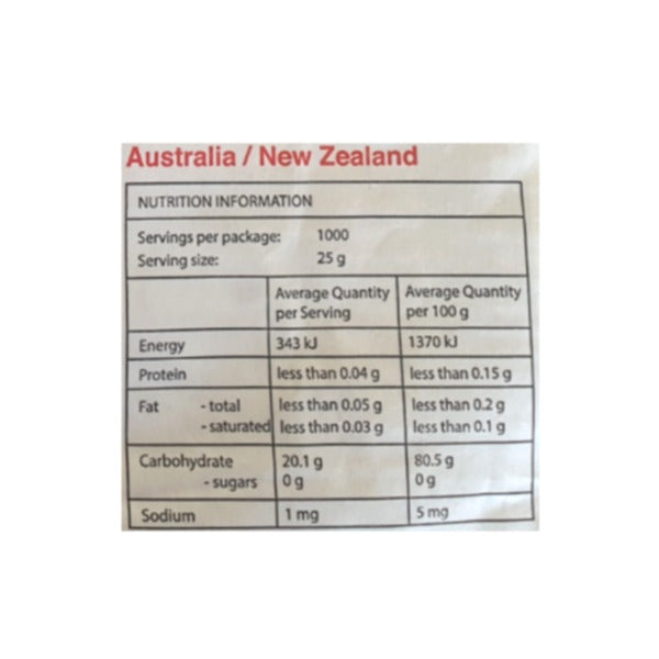 马铃薯淀粉 Polder Pete 25kg/폴더피트 감자 전분 25kg