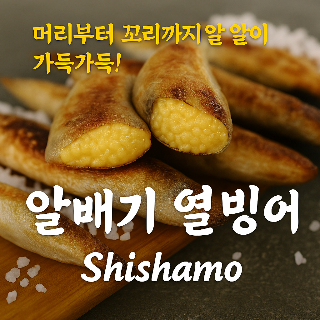 Frozen Shishamo / 냉동 알배기 열빙어 500g*20