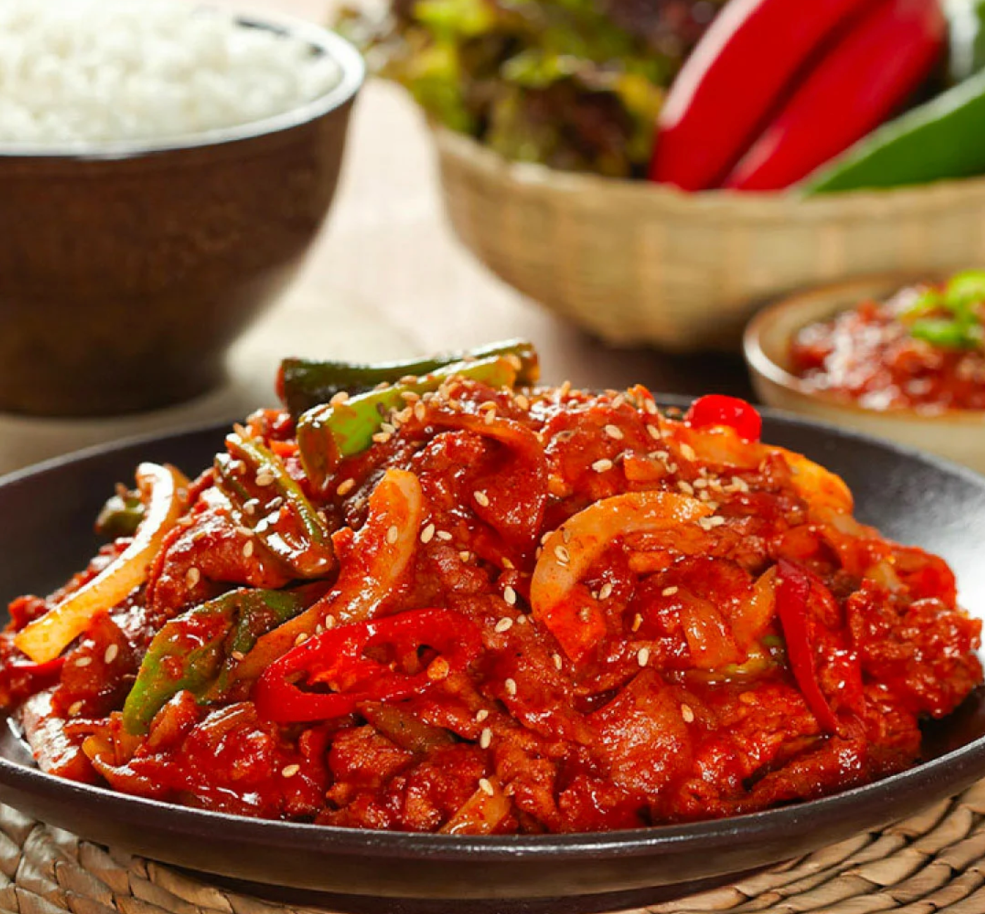 CJ PORK BULGOGI SAUCE (SPICY) 500G*12/CJ 돼지불고기 양념장 500g