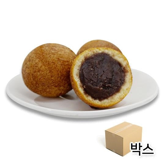 (预购) 冷冻甜甜圈红豆球60g*20/(선오더) 냉동 생지 도너츠 팥빵
