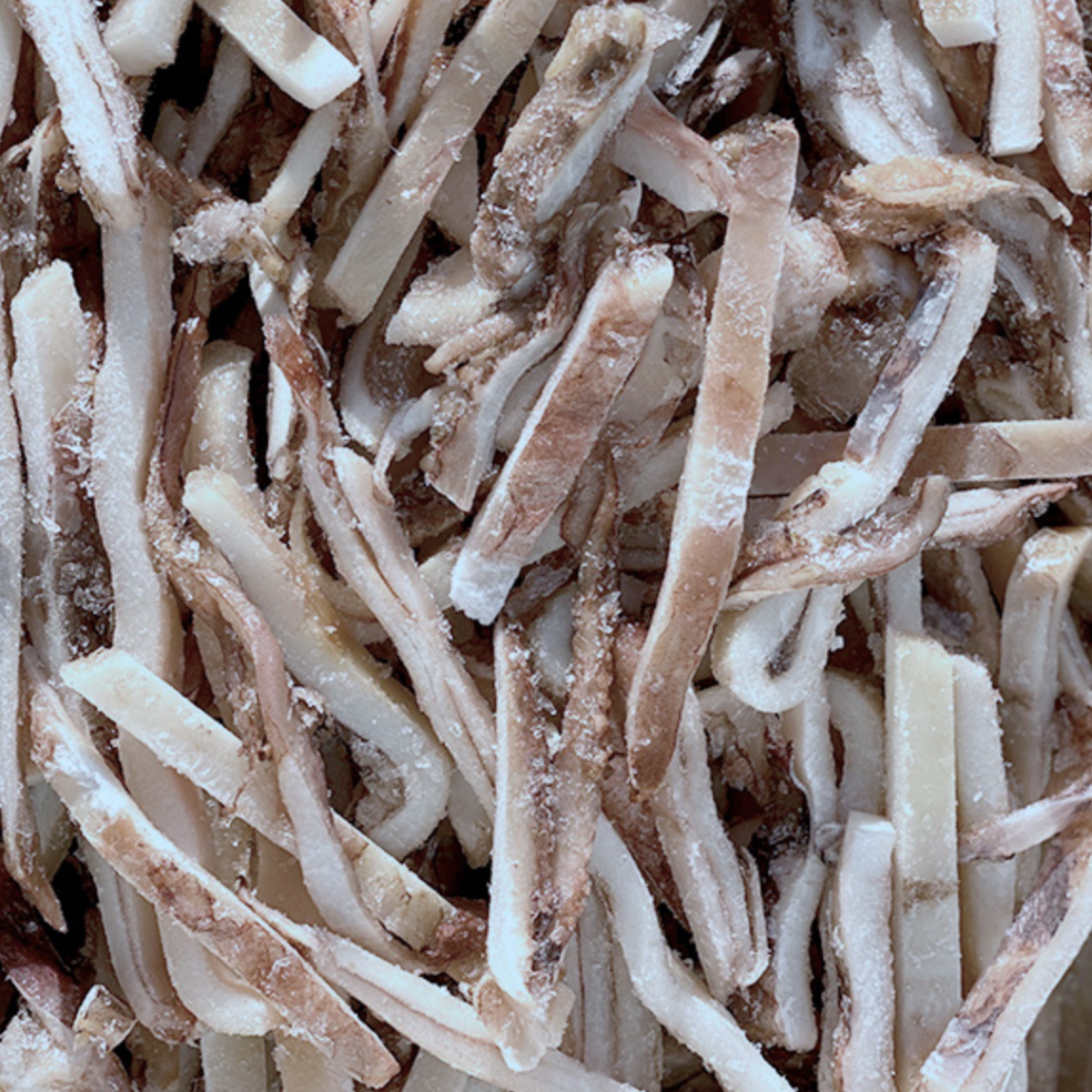 FROZEN CLEANED SQUID CUTTED 4kg*3/절단 오징어채