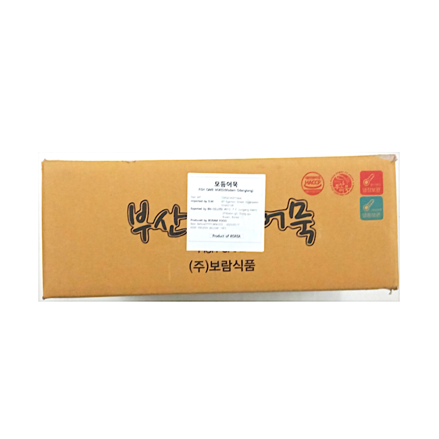 冷凍かまぼこミックスボラム 1kg*10/냉동 보람 부산 모듬 어묵