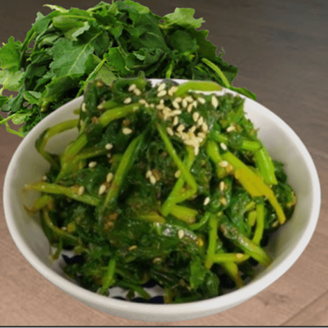 冷凍調理済み韓方おかず用ハーブ 1kg /냉동 유채나물 (한국산)