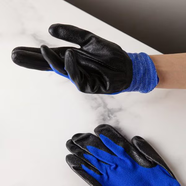 No Brand NBR Coated Gloves 2P*20/노브랜드 NBR 작업용 장갑 2켤레