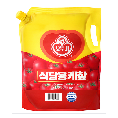 KETCHUP FOR KITCHEN 3.3KG*4/ 오뚜기 식당용 케첩