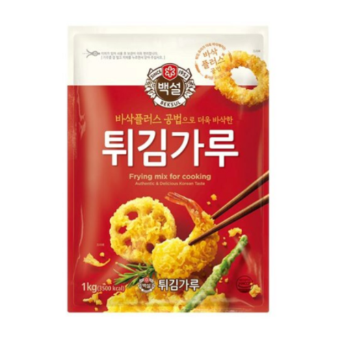 CJ フライパウダー ベクスル 1kg*10/씨제이 백설 튀김 가루