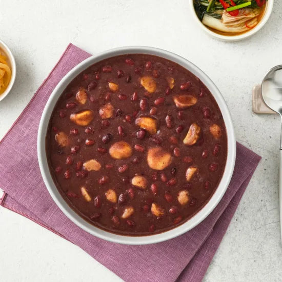 CJ HETBAHN PORRIDGE RED BEAN 420G*21/씨제이 비비고 통단팥죽 420g