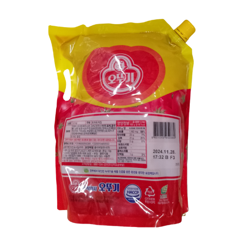 KETCHUP FOR KITCHEN 3.3KG*4/ 오뚜기 식당용 케첩