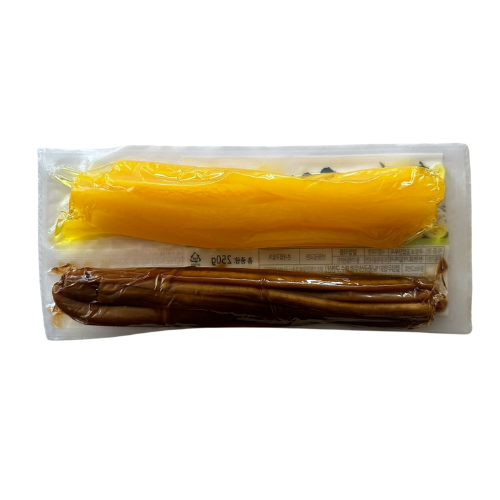 大根のピクルスとゴボウのキンパロール用 250g*20個/우엉과 김밥단무지