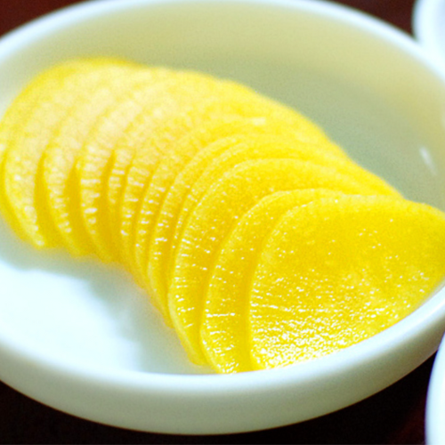 レストラン用大根の漬物(半月型) 3kg*4/반달 단무지 대용량