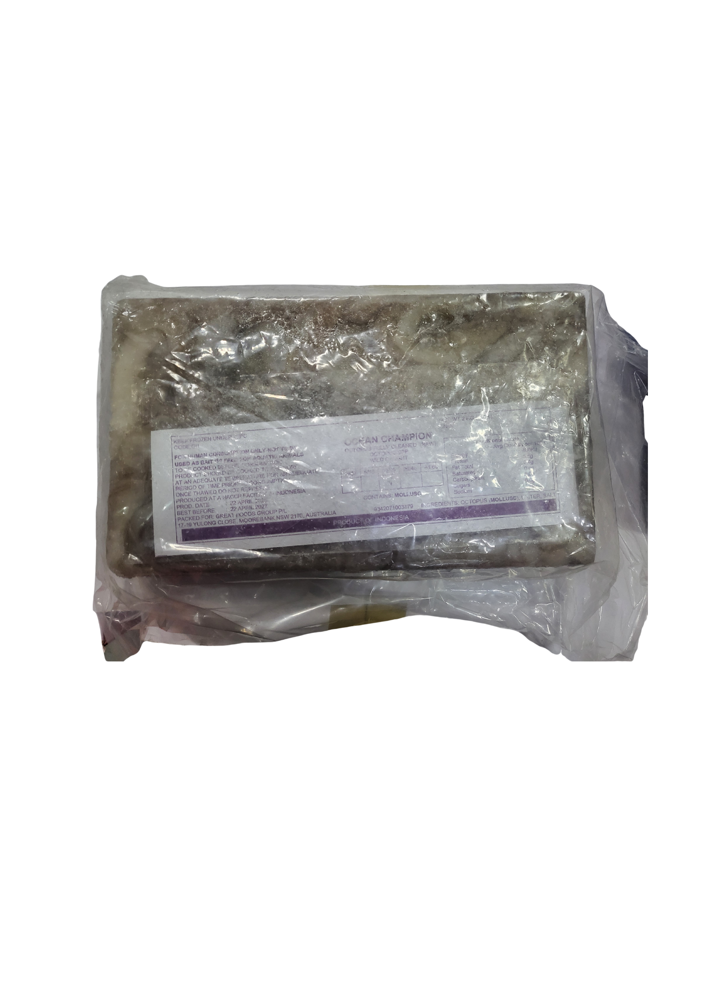 冷凍タコベビー 16/25 GOF 2kg*6/냉동 통 쭈꾸미