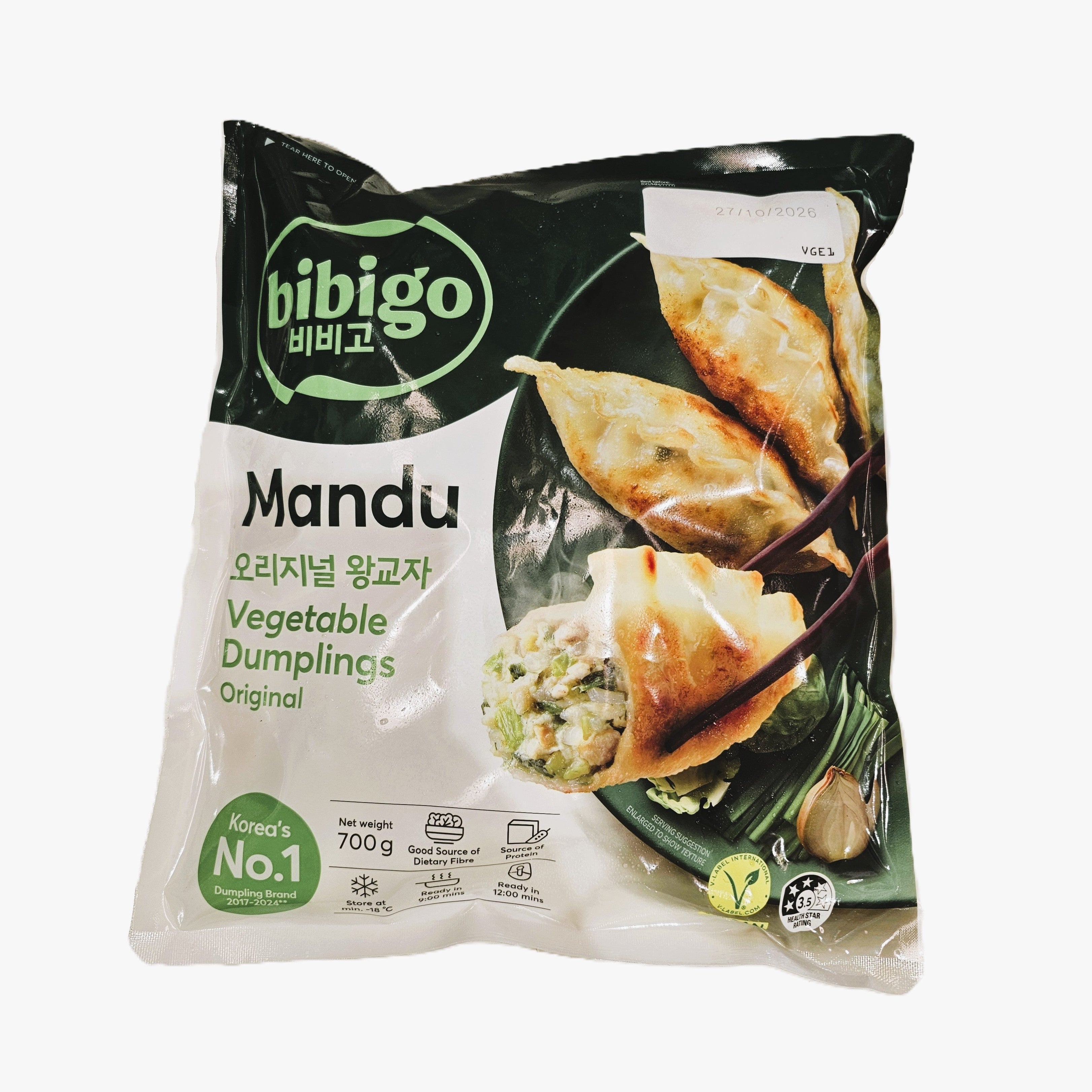 bibigo 原味王饺子 700g*8 / CJ BIBIGO ORIGINAL DUMPLINGS