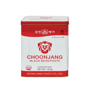 LION BLACK BEAN PASTE 18KG*1/중찬명가 사자표 춘장 18kg*1