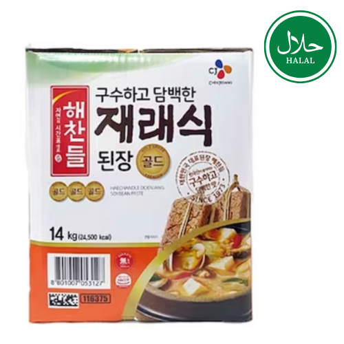 CJ 好酱大酱 14kg/씨제 Been 해찬들 된장