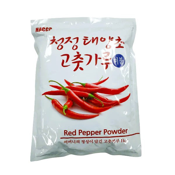 红辣椒粉1kg*10（超细）/태양초 고추і루 미분