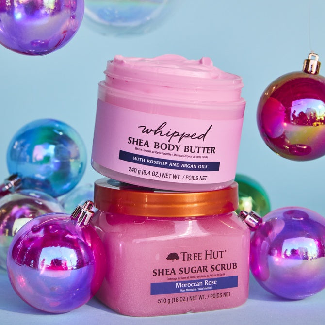 Tree Hut Moroccan Rose Shea Sugar Scrub 510g / 트리헛 바디스크럽 모로칸로즈