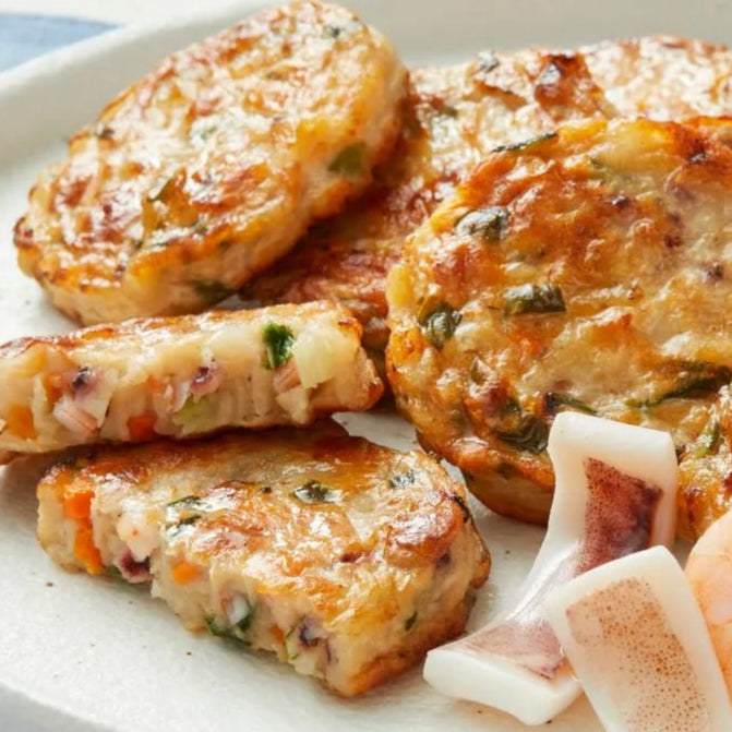 bibigo KOREAN STYLE SEAFOODBALL 510g*12/씨제이 비비고 도톰 해물완자 510g
