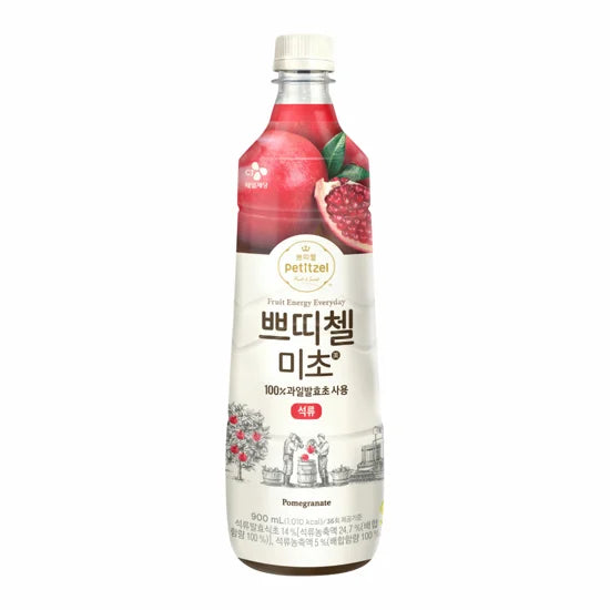 CJ PETITZEL MICHO 石榴果醋 FRUIT VINEGAR FRUIT VINEGAR POMEGRANATE 900ML*12