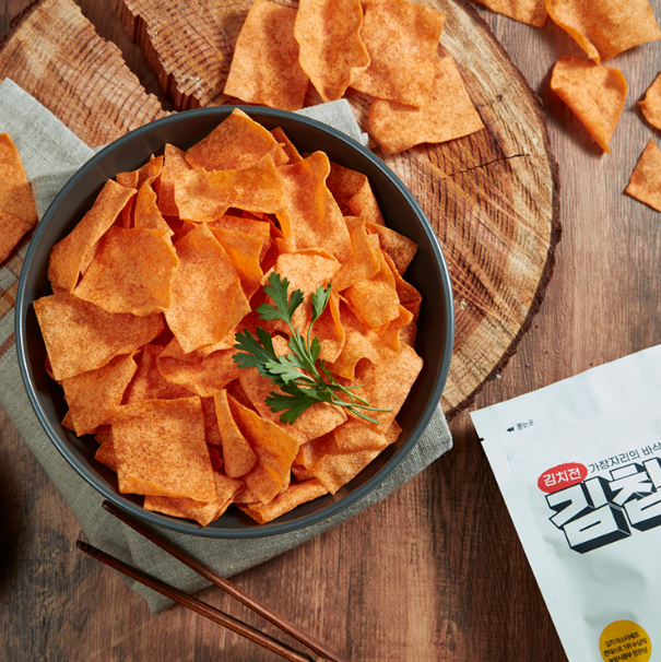 ノーブランド 紫芋チップス 110g*14個/노브랜드 자색 고구마 칩스