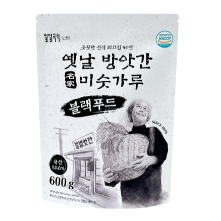 Multi Grain Powder  Black food 600g*15/옛날 방앗간 미숫가루 블랙푸드