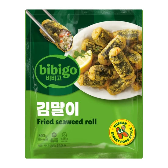 CJ BIBIGO FRIED SEAWEED ROLL 400g*12/씨제이 비비고 김말이