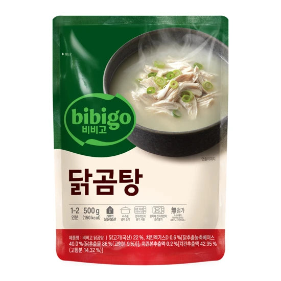 CJ bibigo 鸡肉汤 SOUP BRAISED CHICKEN 500G*18