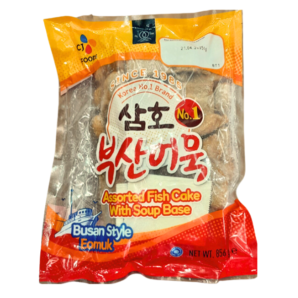 CJ FROZEN FISHCAKE (スクエア) 1kg*10/ 씨제이 삼호 사각 어묵