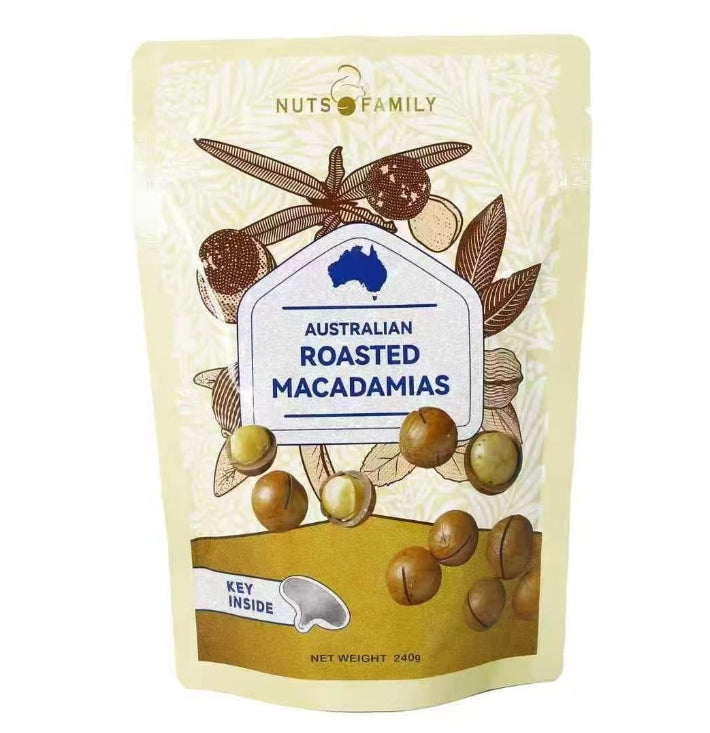 Nuts Family Roasted Macadamias 240g*20/ 로스티드 마카다미아