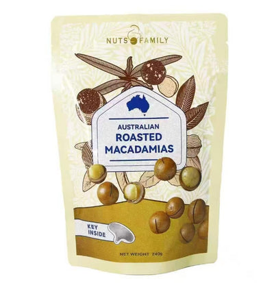 Nuts Family Roasted Macadamias 240g*20/ 로스티드 마카다미아