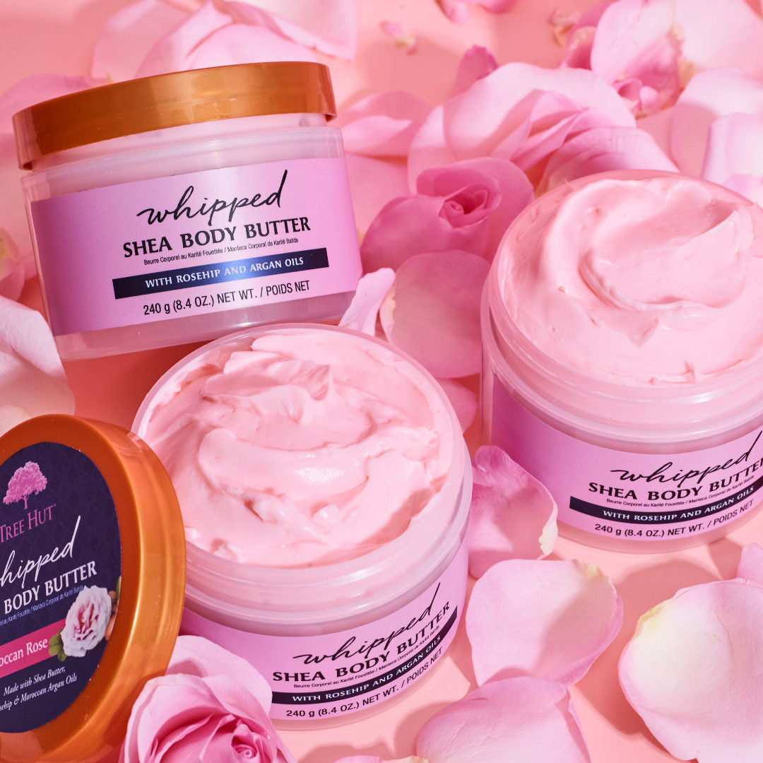 Tree Hut Moroccan Rose Whipped Body Butter 240g / 트리헛 바디버터 모로칸로즈