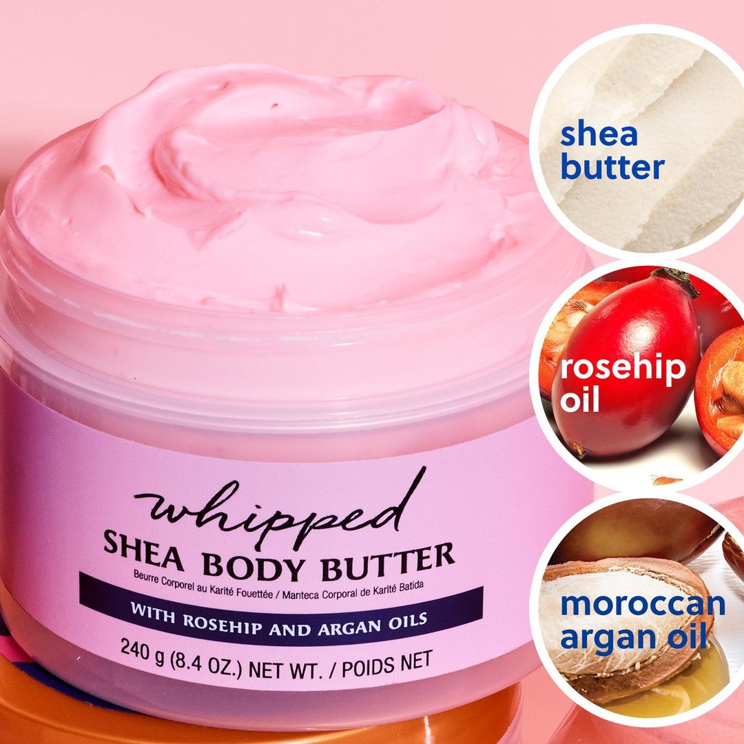 Tree Hut Moroccan Rose Whipped Body Butter 240g / 트리헛 바디버터 모로칸로즈
