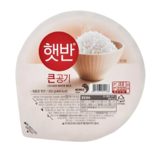 CJ HETBAHN COOKED RICE 300G*30/씨제이 햇반 큰공기