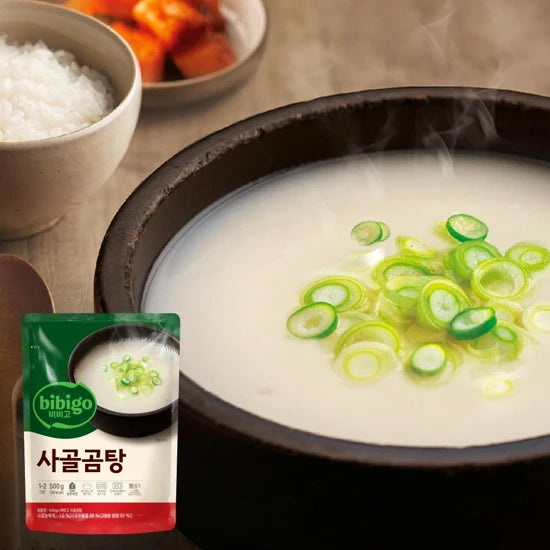CJ bibigo BEEF BONE SOUP (500G*6)*4box/ 씨제이 비비고 사골곰탕 6팩*4박스