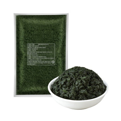 (Preorder) Frozen Cooked Mugwort 2kg*6/(선오더) 냉동 참쑥 한국산 2kg*6