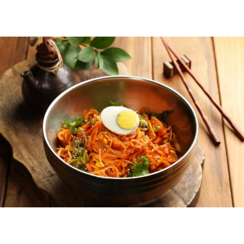 Bibim Jjolmyeon (Chewy Noodle) 430g*12/청우림 비빔 쫄면