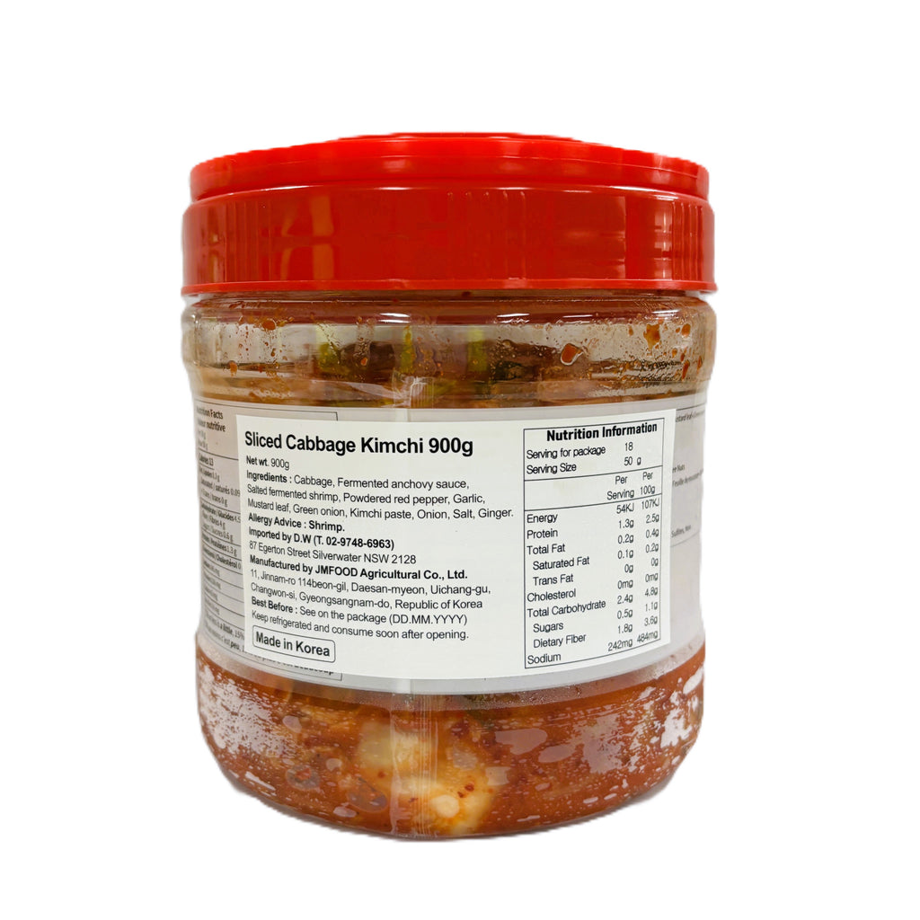 Jinmi Premium Sliced Kimchi / 真味高级切片泡菜 900g*8