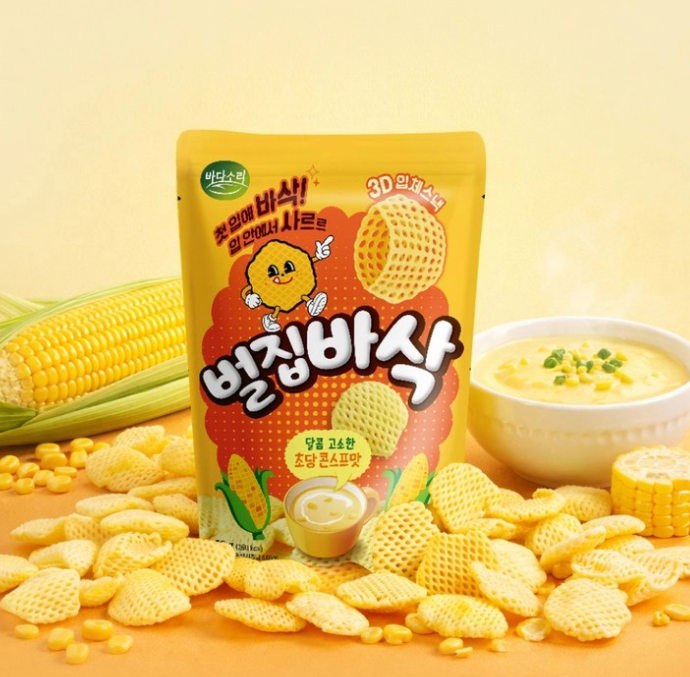 Honeycomb Crisps 50g*20/ 바다소리 벌집 바삭
