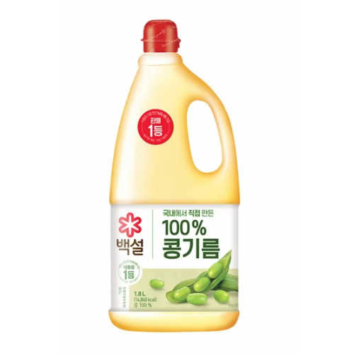 CJ BEKSUL 大豆油 SOYBEAN OIL 1.8L*10