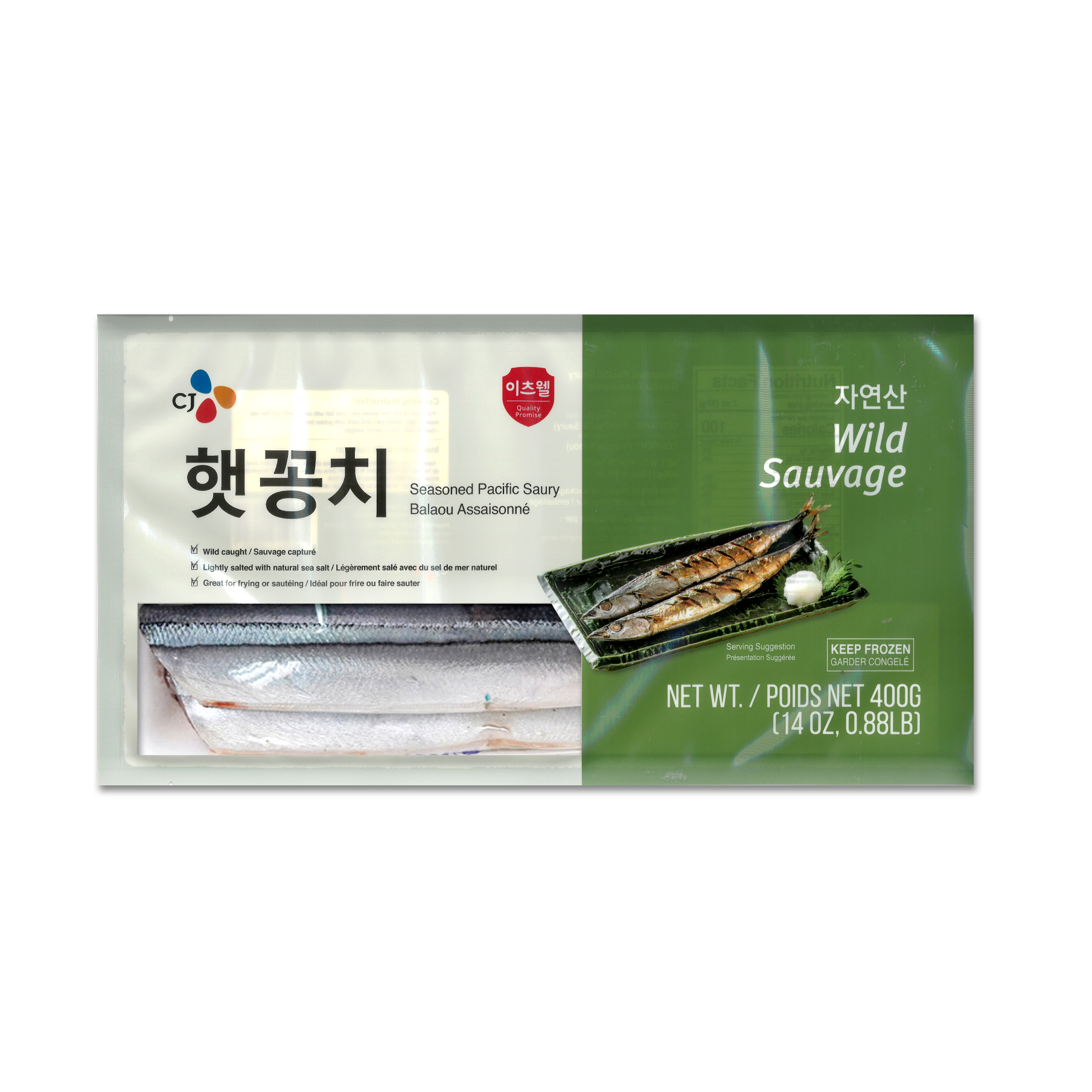 CJ ITSWELL PACIFIC SAURY/씨제이 햇 꽁치 400g*24
