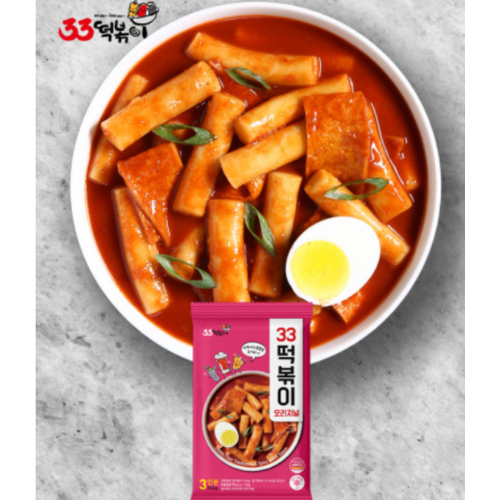 33 Tteokbokki Kit Original (3people) 566g*12/33떡볶이 오리지널 3인분